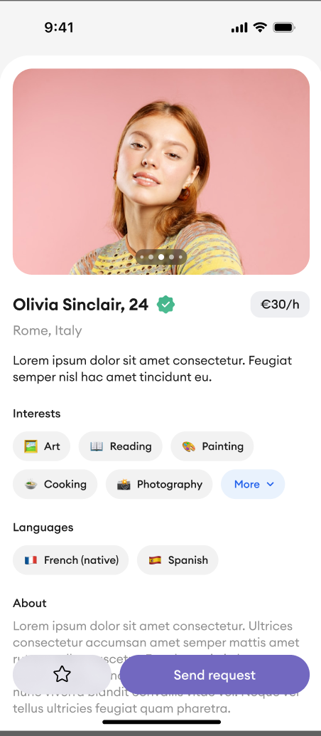 Tourist App Screenshot 3